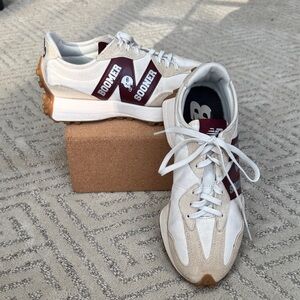 CUSTOM Oklahoma Sooners New
Balance 327 - Size 8.5